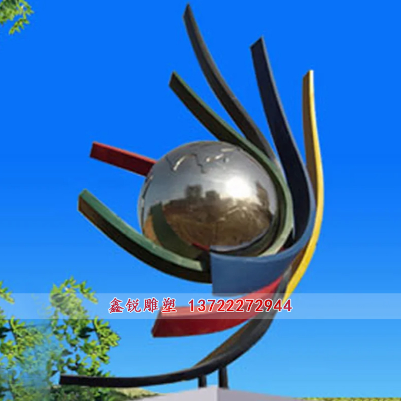 校園不銹鋼“放眼未來”雕塑廠家 校園不銹鋼“放眼未來”雕塑廠家